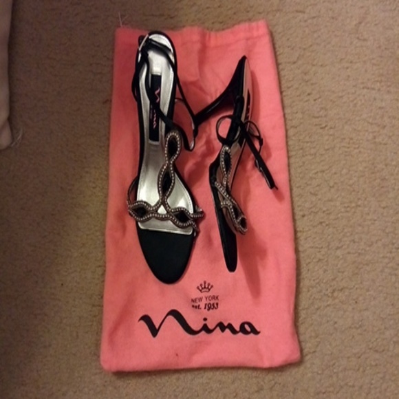 Nina strappy high heal sandal - Picture 1 of 2